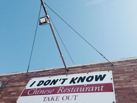 New Chinese restaurant opens with peculiar name: 'I Don't Know' Langhub.com เรียนภาษาอังกฤษจากข่าว
