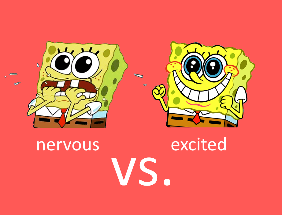 Nervous vs. Excited ภาษาอังกฤษ 